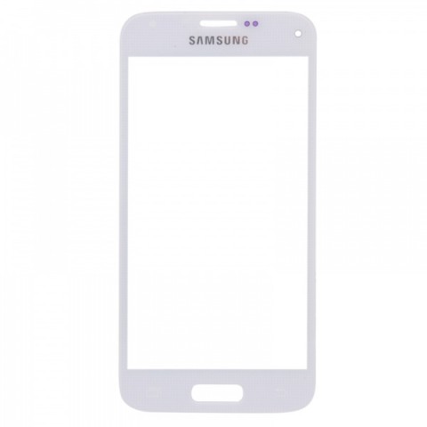 LCD stikliukas Samsung G800F Galaxy S5 mini white HQ